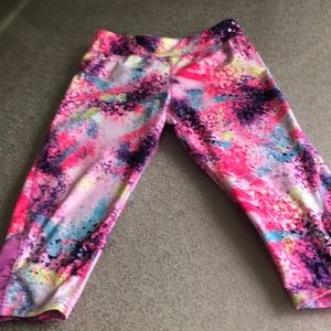 Girls Capri polyester and spandex size 10-12